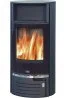 Piece wolnostojące - ABX Piec wolnostojący ATLANTIK 5 czarny - miniaturka - grafika 1
