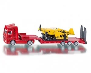 Siku Ciężarówka z samolotem sportowym 1866 - Samoloty i helikoptery - miniaturka - grafika 5