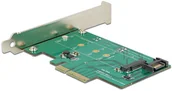 Kontrolery - DeLOCK Kontroler M.2 NGFF + Sata na PCIe x4 89381 - miniaturka - grafika 1