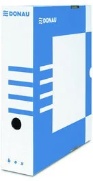 Donau Pudło archiw. A4 80mm kartonowe - niebieski - Pudła i kartony archiwizacyjne - miniaturka - grafika 2