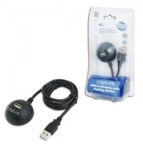 Logilink 2direct CU0013 Docking Station USB 2.0 extention Cable,1.5 m - Kable komputerowe i do monitorów - miniaturka - grafika 6