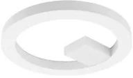 Oprawy, klosze i abażury - Eglo Plafon lampa oprawa sufitowa Alvendre-S 1x27W LED biała 95613 - miniaturka - grafika 1