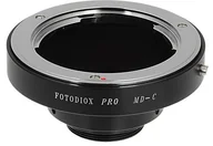 Tulejki, adaptery, redukcje do aparatów - Fotodiox Pro Lens Mount Adapter Minolta MD/MC Lens to C-MOUNT Movie Camera & CCTV camera MD-C Pro - miniaturka - grafika 1