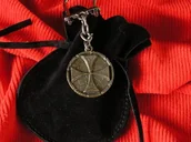 Repliki - akcesoria - WŁOCHY NIEPOWTARZALNY BRELOK TEMPLARIUSZY - miniaturka - grafika 1