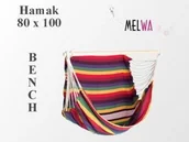 Hamaki - Spokey Hamak, huśtawka ogrodowa 80/100cm (bench ) - miniaturka - grafika 1