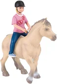 Figurki dla dzieci - Dziewczynka na koniu - miniaturka - grafika 1