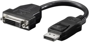 Goobay 69873 DisplayPort DVI-D adapter cable 1.2 nickel plated 69873 - Adaptery i przejściówki - miniaturka - grafika 2