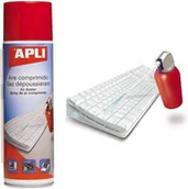 Środki i akcesoria czyszczące do komputerów - Apli Sprężone powietrze 400ml 11826 - miniaturka - grafika 1