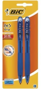 BIC DŁUGOPIS BU 3 GRIP NIEBIESKI 893224 - Długopisy - miniaturka - grafika 5