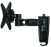 Uchwyty do telewizora - B-Tech BTV113/B ventry pochylany i obrotowy wyświetlacz jednoramienny telewizora na ścianie (rozmiar do 58 cm (22,8 cala), nośność 15 kg, 75 X 75 MM ,100 X 100 MM) Czarny BTV113/B - miniaturka - grafika 1