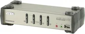 Przełączniki KVM - Aten przełącznik KVM CS1734B-AT-G 4 USB VGA jack 2048 x 1536 px hub USB 2. - miniaturka - grafika 1