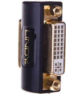 Lindy 41233 Przejściówka łącznik gniazdo DVI-I - gniazdo DVI-I - Adaptery i przejściówki - miniaturka - grafika 3