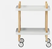 Ławy i stoliki kawowe - Normann Copenhagen Stolik Jasnoszary 602200 - miniaturka - grafika 1