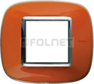 Bticino Ramka owalna tworzywo 2 moduły - Btcino Axolute HB4802DB - Klawisze i ramki - miniaturka - grafika 2