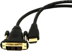 Gembird Kabel do monitora HDMI/DVI-DM (18+1)3 m CC-HDMI - DVI-10 (CC-HDMI-DVI-10) - Kable komputerowe i do monitorów - miniaturka - grafika 5