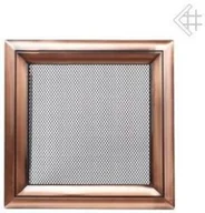 Akcesoria kominkowe - Kratki.pl Kratka kominkowa galwanizowana Oskar miedziana 22x22 6674-898A9_201302 - miniaturka - grafika 1