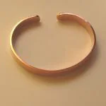 Wróżbiarstwo i radiestezja - Bransoleta miedziana CuC 48.1 - miniaturka - grafika 1