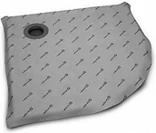 Brodziki prysznicowe - Radaway półokrągła płyta prysznicowa z kratką odpływową 79x79cm 5AK0808, 5K01, 5 - miniaturka - grafika 1