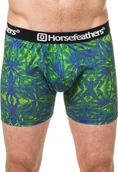 Bielizna sportowa męska - Horsefeathers bielizna męska SIDNEY BOXER SHORTS leafs) - miniaturka - grafika 1