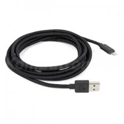 OWC Kabel USB NewerTech Lightning USB3 m MFi czarny NWTCBLUSBL3MB - Kable USB - miniaturka - grafika 4