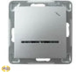 Ospel Impresja Modul Metalik Łącznik schodowy z podświetleniem ŁP-3YS/m/18 - Wyłączniki światła i elektryczne Ospel Impresja Modul Metalik Łącznik schodowy z podświetleniem ŁP-3YS/m/18 - Wyłączniki światła i elektryczne - miniaturka - grafika 1