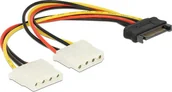 Kable komputerowe i do monitorów - Delock Adapter SATA na 2x Molex 65159 - miniaturka - grafika 1