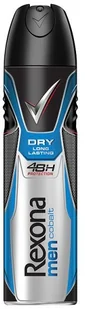Rexona Cobalt Dezodorant spray for Man 150 ml Unilever - Dezodoranty i antyperspiranty męskie - miniaturka - grafika 2