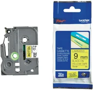 Akcesoria do kas i terminali - Brother Taśma 9mm BLACK ON YELLOW - miniaturka - grafika 1