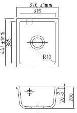 SystemCeram Mera 32 U 53610268 - Zlewozmywaki - miniaturka - grafika 2
