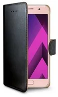 Etui i futerały do telefonów - Celly Pokrowiec na telefon WALLY pro Samsung Galaxy A3 2017) WALLY643) Czarne - miniaturka - grafika 1