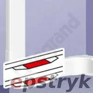 Kanały kablowe - Legrand DLP Łącznik zwiększający pojemność kanału, środkowy, 010687, - miniaturka - grafika 1