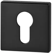 Szyldy i rozety - VDS ROZETA KWADRATOWA WKŁADKA R46 CZARNY 42-0180 - miniaturka - grafika 1