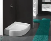 Obudowy brodzików - Sanplast obudowa do brodzika półokrągłego Free Line OBP 80x80x20 625-404-0420-01 - miniaturka - grafika 1