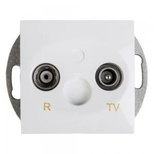 Kontakt Simon 54 BIAŁY Gniazdo RTV końcowe (DAK.01/11) - Gniazdka elektryczne - miniaturka - grafika 2