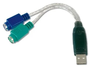 Digitus Adapter USB - 2x PS2 (klawiatura + mysz) DA-70118 - Adaptery i przejściówki - miniaturka - grafika 3