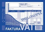 Druki akcydensowe - Michalczyk&Prokop FAKTURA VAT A5 NETTO PEŁNA WIELOKOPIA 100-3E - miniaturka - grafika 1