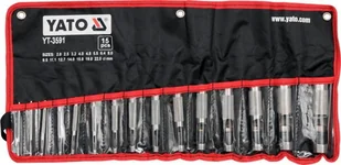 Yato ZESTAW PRZEBIJAKÓW DO SKÓRY 15szt YT-3591 - Narzędzia warsztatowe Yato ZESTAW PRZEBIJAKÓW DO SKÓRY 15szt YT-3591 - Narzędzia warsztatowe - miniaturka - grafika 8