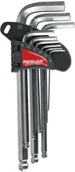 Zestawy narzędziowe - Profix Zestaw kluczy imbus długich z bit kulistą, imbus 9szt. 1,5- - miniaturka - grafika 1