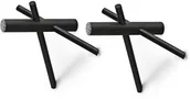 Wieszaki i stojaki - Normann Copenhagen Wieszak Sticks Normann 2 szt. czarny - miniaturka - grafika 1