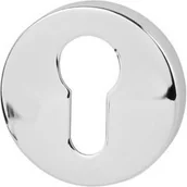 Szyldy i rozety - VDS Rozeta okrągła WKŁADKA R60 CHROM 42-0124 - miniaturka - grafika 1