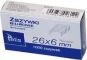 Zszywki - TETIS Zszywki GZ101-C 26/6 1000 szt - miniaturka - grafika 1