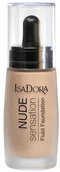 Podkłady do twarzy - IsaDora Nude Sensation Nr.12 Sand 30ml - miniaturka - grafika 1