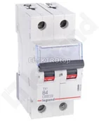 Bezpieczniki elektryczne - Legrand 403382 WYŁĄCZNIK NADPRĄDOWY S 302 2P B 4A 6000A SERII TX3 - miniaturka - grafika 1