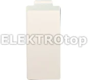 Klawisze i ramki - Kontakt Simon GL3Z/41 Zaślepka do gniazd głośnikowych DGL3.01/.. ; krem - miniaturka - grafika 1