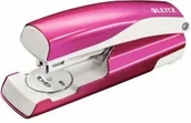 Zszywacze biurowe - Esselte ZSZYWACZ metalowy LEITZ WOW 30k metaliczny różowy ES717 - miniaturka - grafika 1