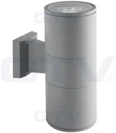 Lampy ogrodowe - GTV Oprawa ścienna BALEO MINI 2-kierunkowa GU10 LD-BA2GU10-0M - miniaturka - grafika 1