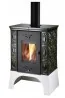 Wkłady kominkowe - Haas+Sohn piec kaflowy EMPOLI zieleń - miniaturka - grafika 1