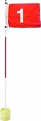 Golf - Longridge Drążek Uebungshilfe Flagi Z Techniki Putting Cup, Czerwony/Biały (PAFS) - miniaturka - grafika 1