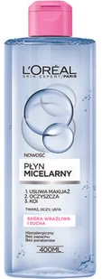 Loreal Płyn micelarny do skóry suchej i wrażliwej 400ml - Płyny micelarne - miniaturka - grafika 3