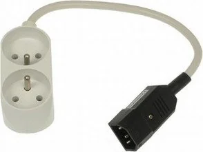 Abcvision PRZEJŚCIE IEC320/GS - Akcesoria do monitoringu - miniaturka - grafika 2